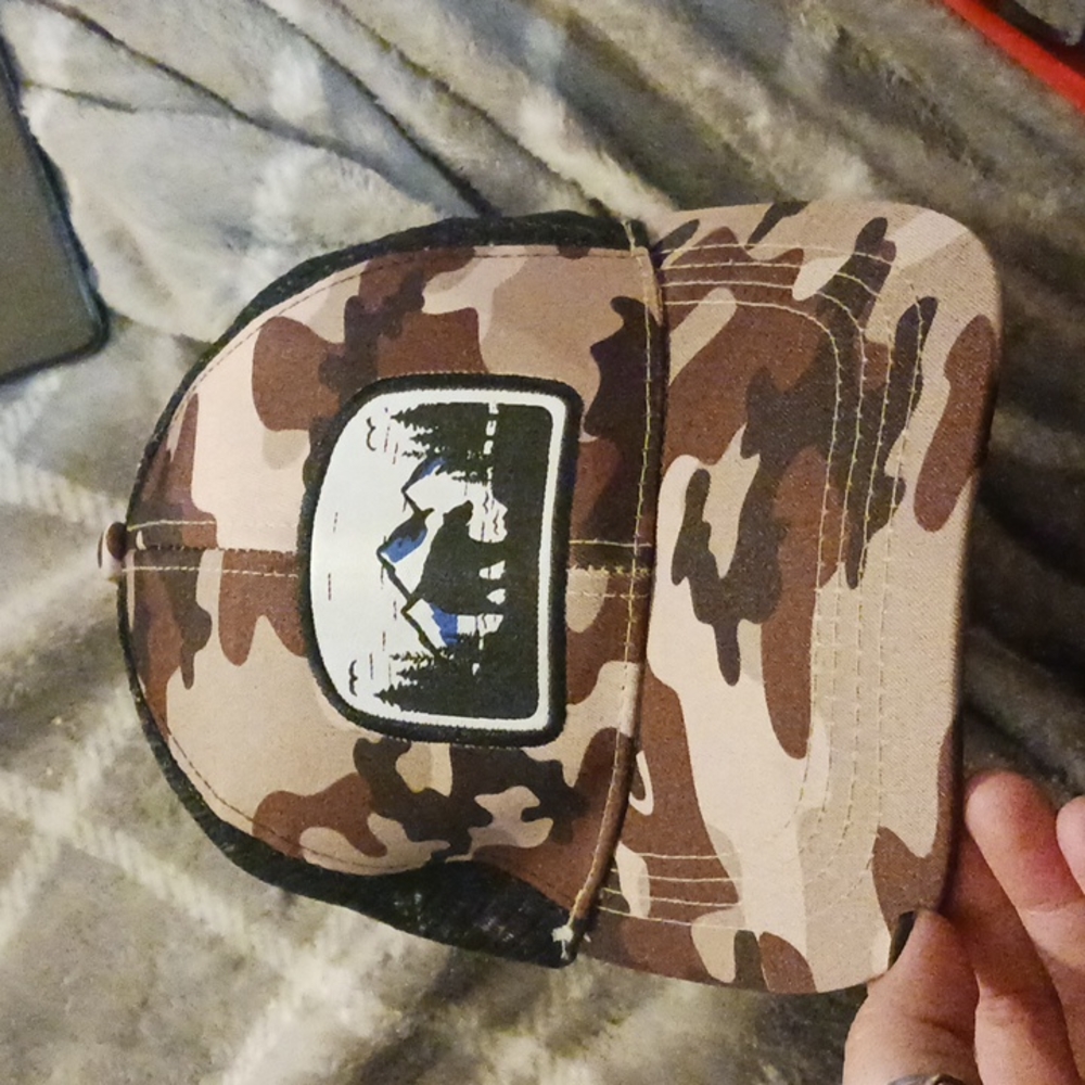 Camo hat